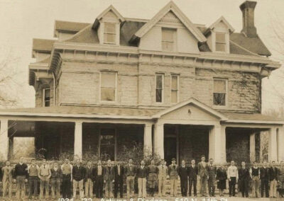 Gamma-Chi chapter historical 1920s